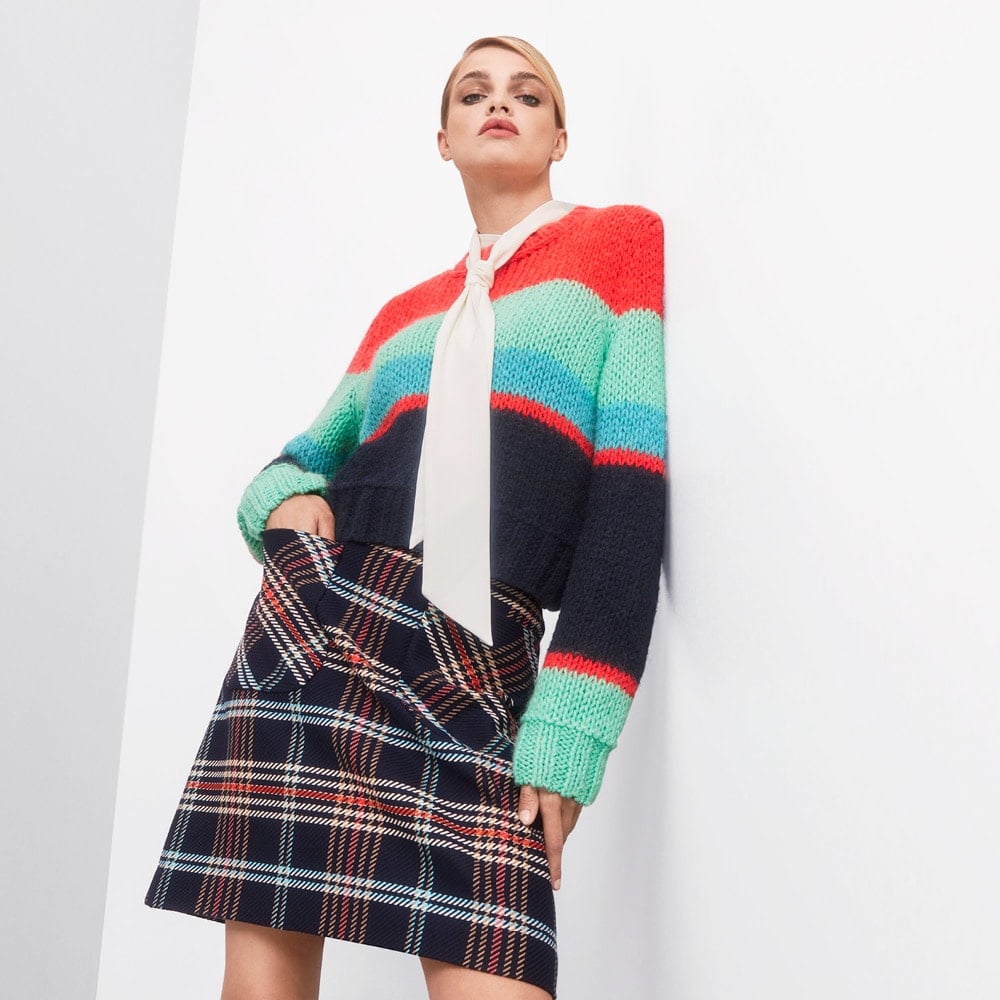 VIBRANT COLOUR BLOCK KNIT