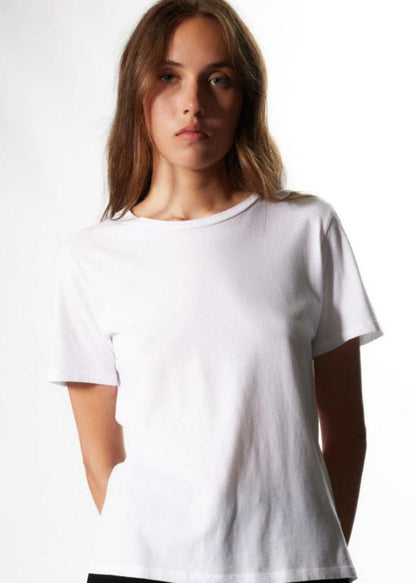 FTS284 - POLLY ROUND NECK T-SHIRT 100% COTTON