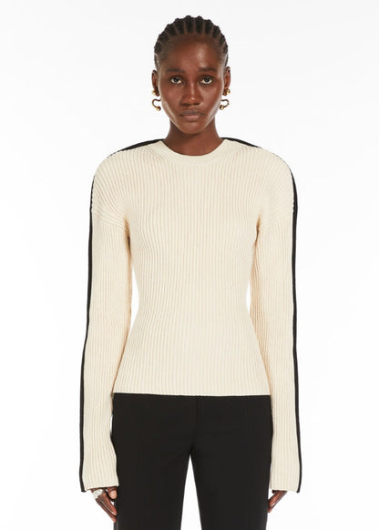 BOEMIA RIBBED KNIT W TUBLAR DETAIL