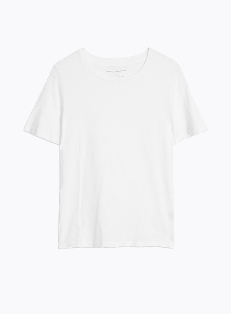 FTS284 - POLLY ROUND NECK T-SHIRT 100% COTTON