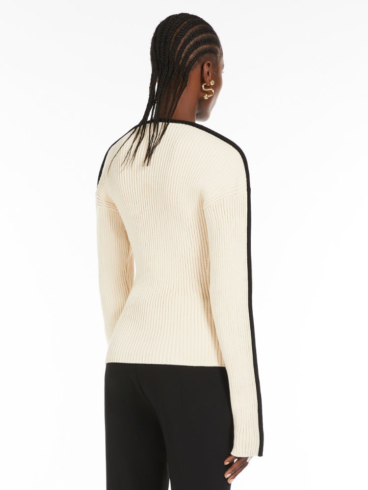 BOEMIA RIBBED KNIT W TUBLAR DETAIL