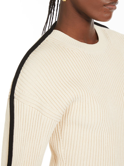 BOEMIA RIBBED KNIT W TUBLAR DETAIL