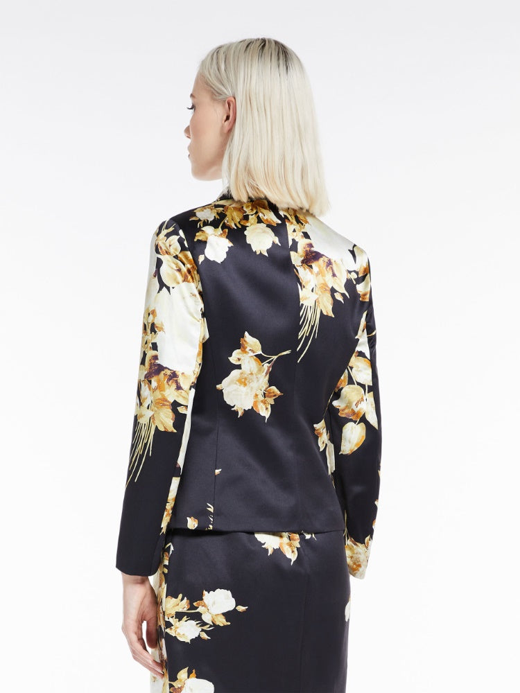 LORENA PRINTED DUCHESSE JACKET