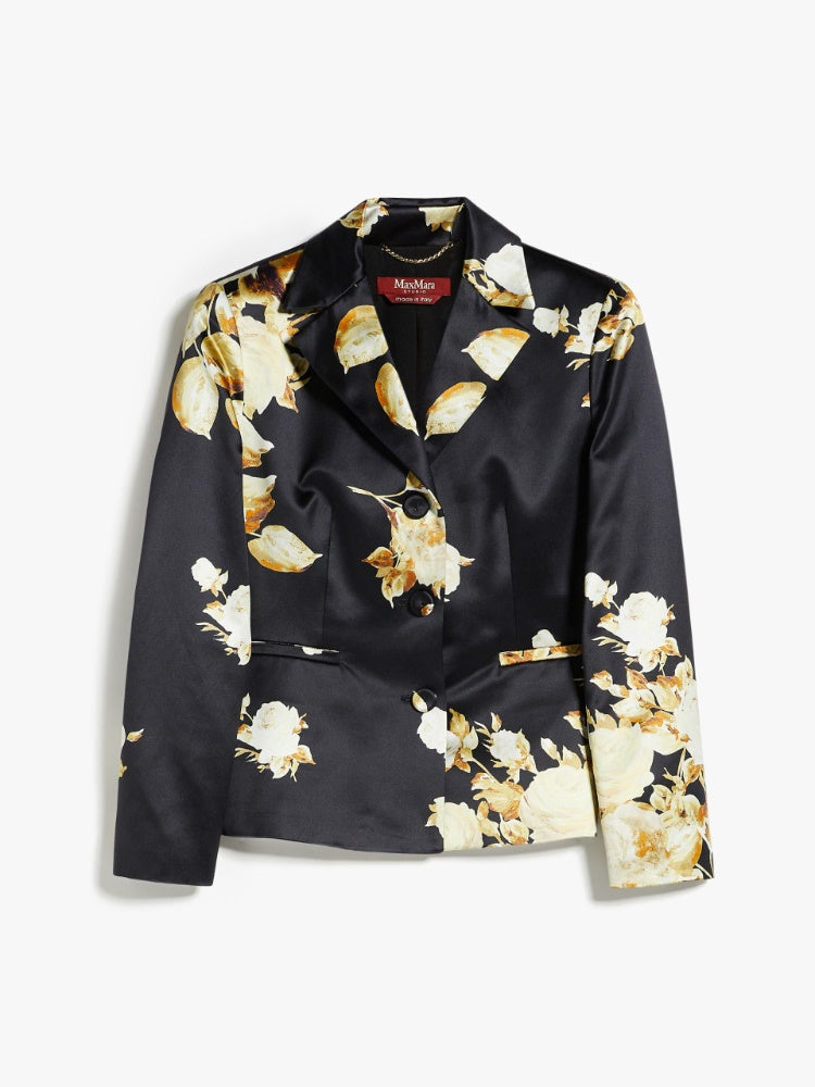 LORENA PRINTED DUCHESSE JACKET