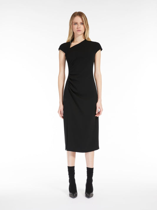 VERMUT LONG CADY DRESS W ASYMMETRICAL NECKLINE