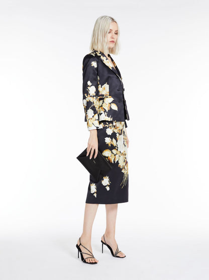 LORENA PRINTED DUCHESSE JACKET