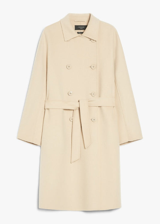 Avenue Double Breasted Wool Coat at MOYA - view 1