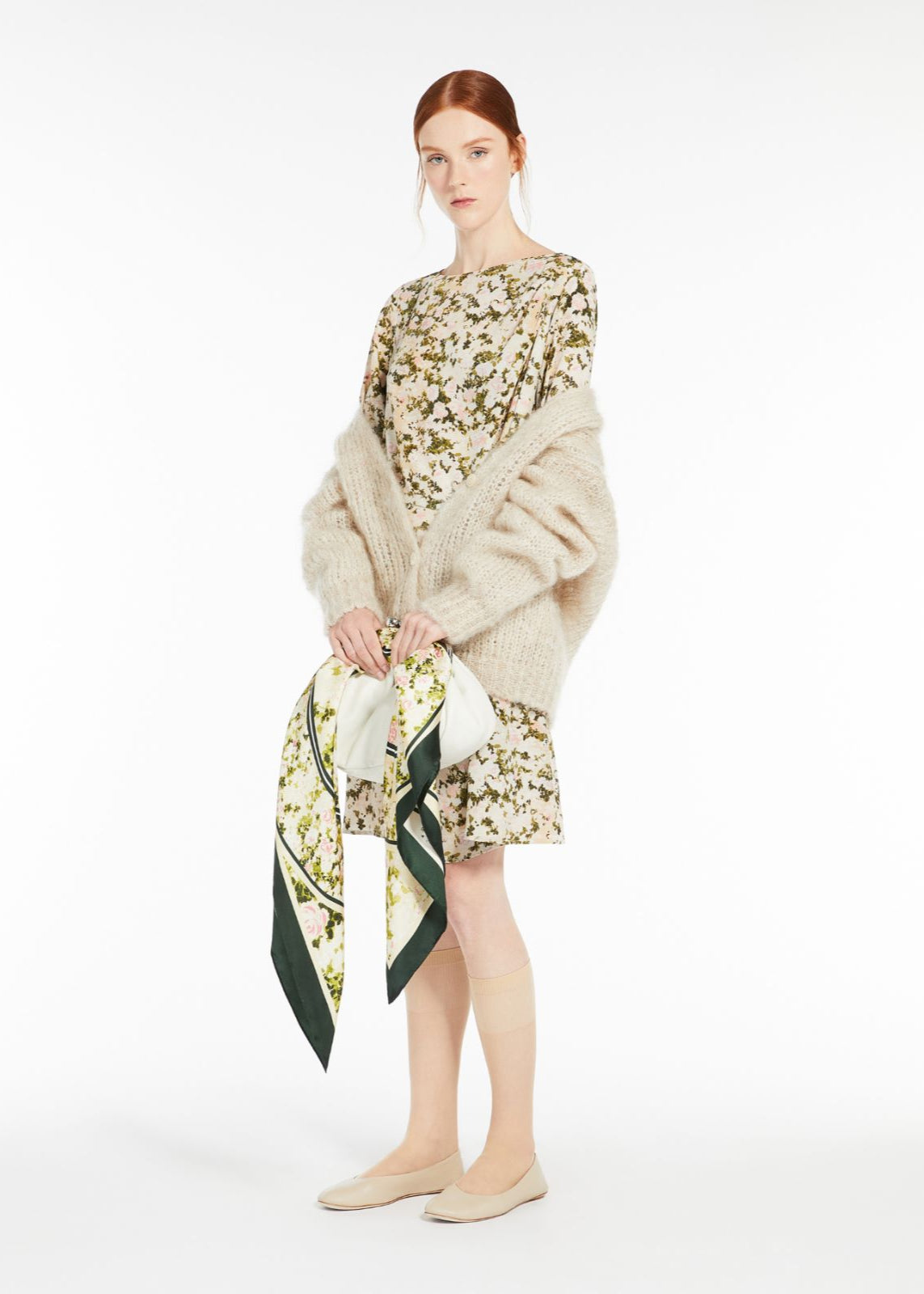 HAMBURG SILK CREPE DRESS