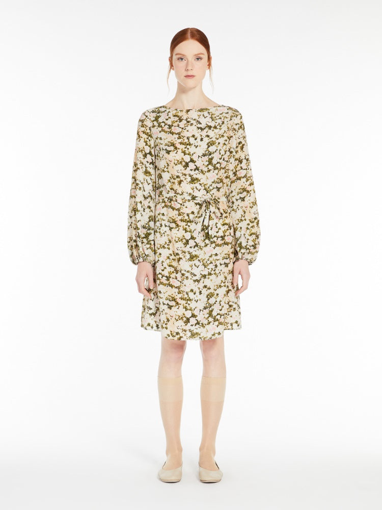 HAMBURG SILK CREPE DRESS