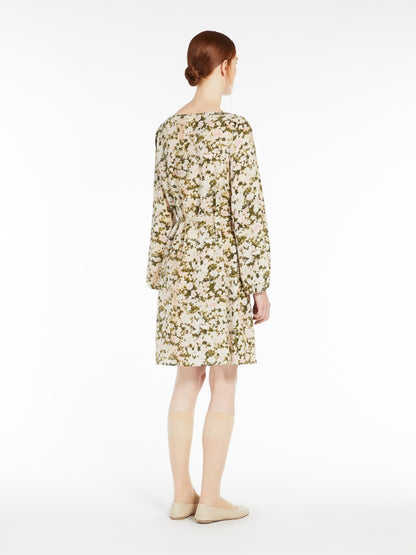 HAMBURG SILK CREPE DRESS