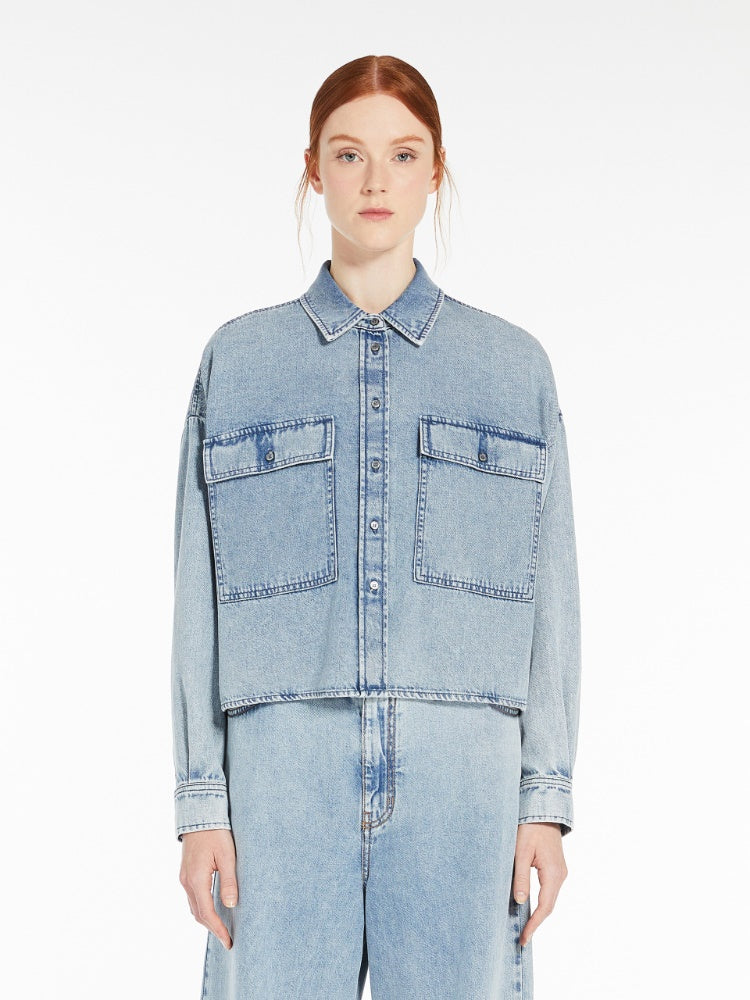 ZEMIRA BOXY DENIM SHIRT