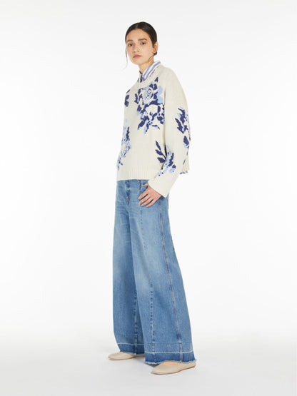 FABIAN PATTERNED COTTON JUMPER