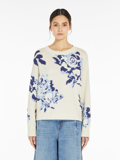 FABIAN PATTERNED COTTON JUMPER