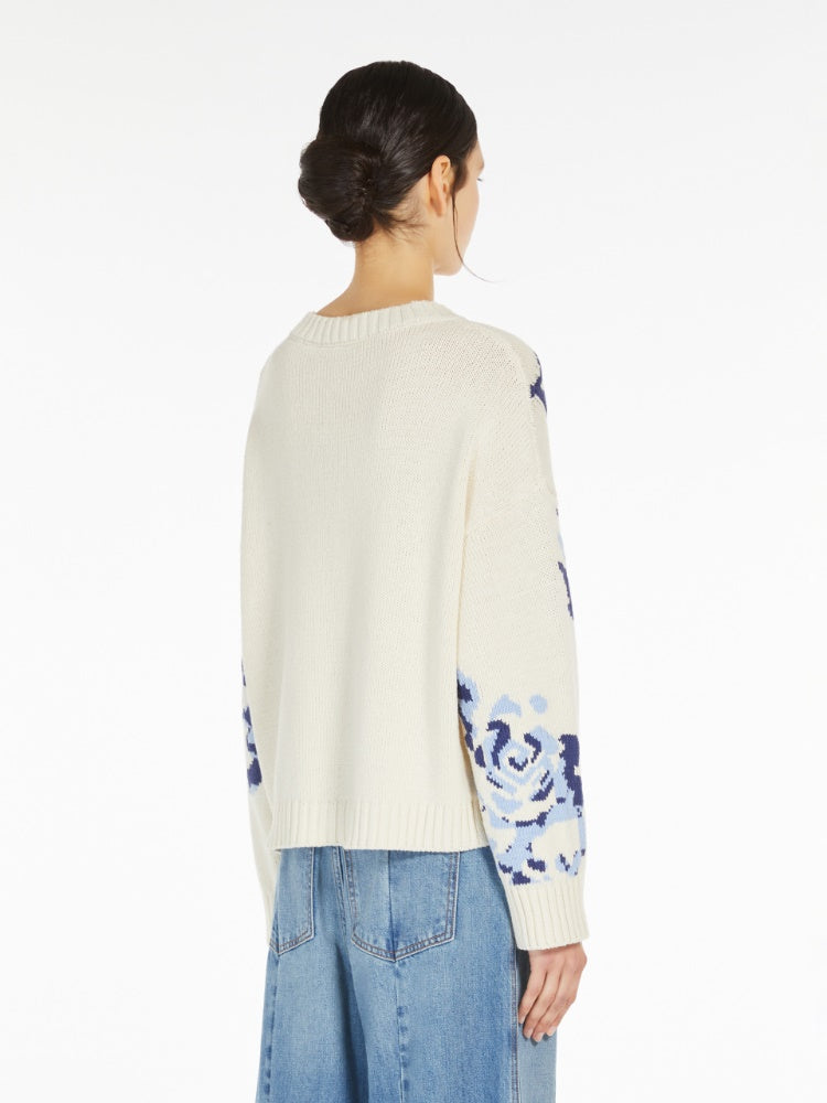 FABIAN PATTERNED COTTON JUMPER