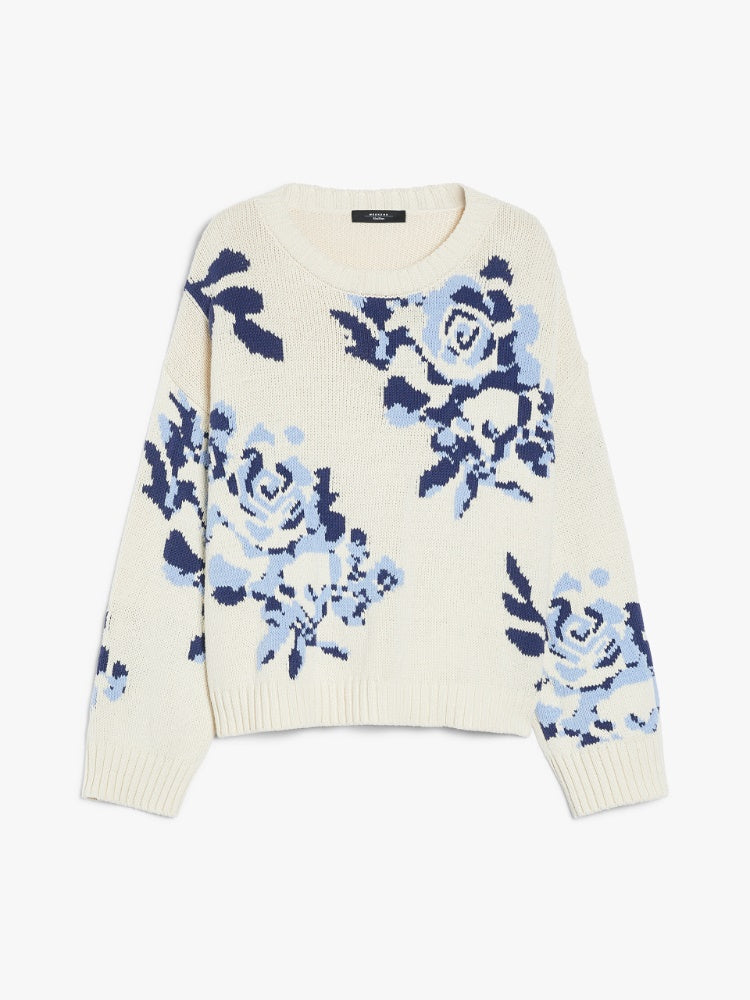 FABIAN PATTERNED COTTON JUMPER