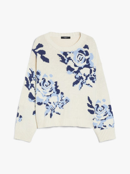 FABIAN PATTERNED COTTON JUMPER