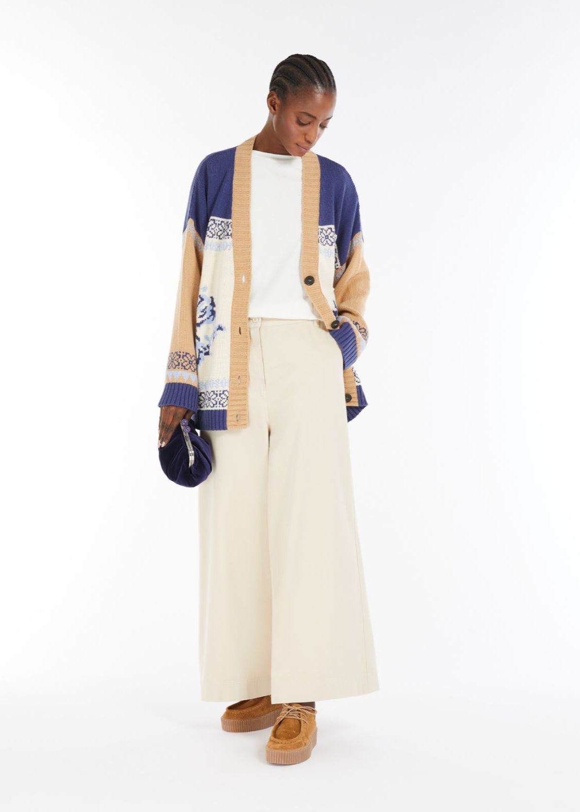 HENRY PATTERNED CARDIGAN