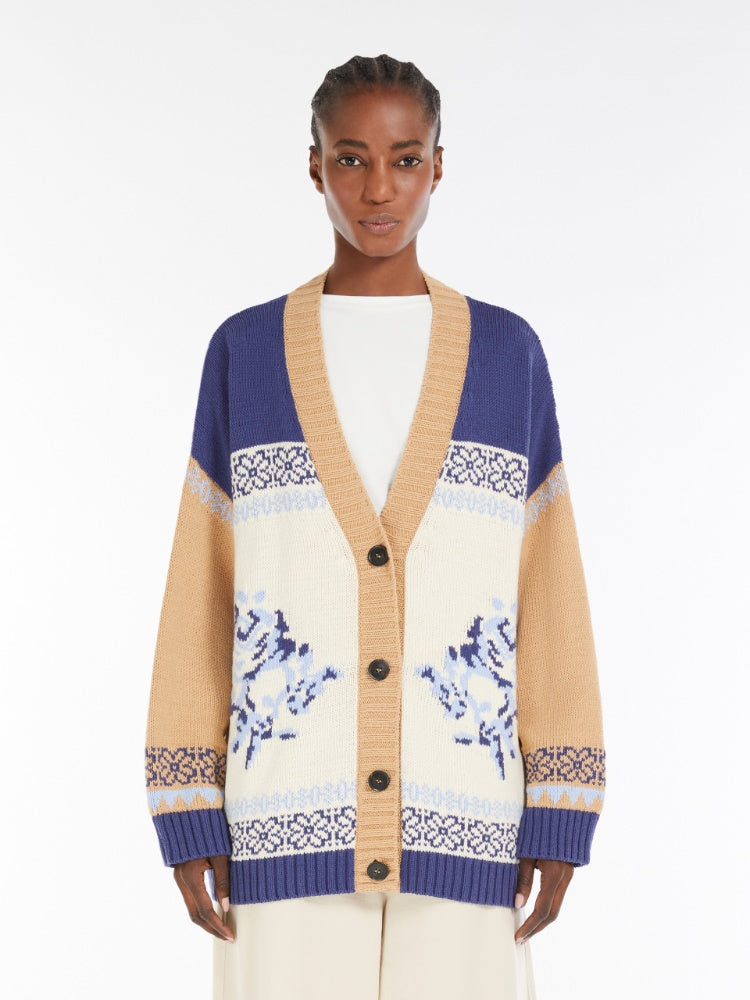 HENRY PATTERNED CARDIGAN