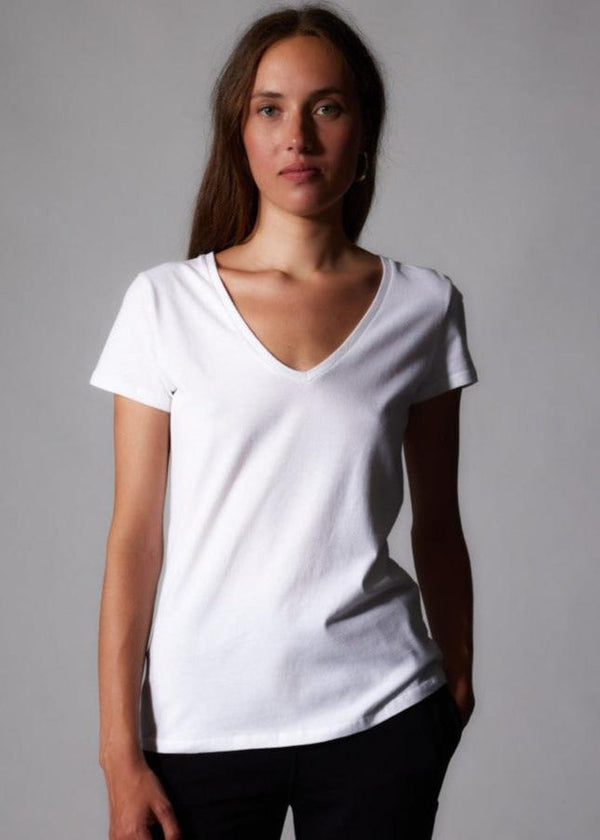 Julia V-Neck Cotton Deluxe