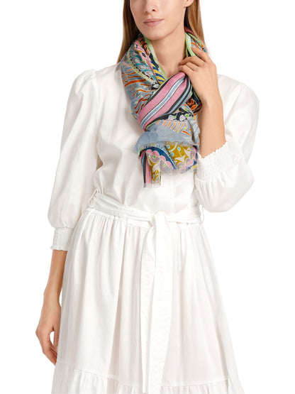 WHITE COTTON TIERED DRESS