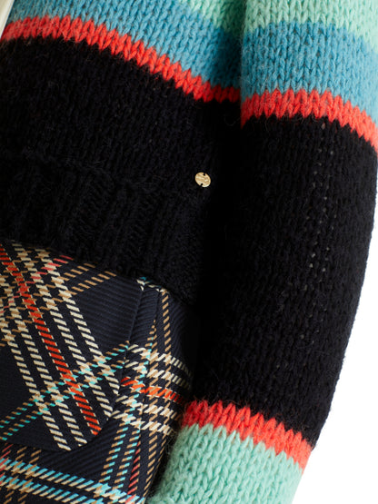 VIBRANT COLOUR BLOCK KNIT