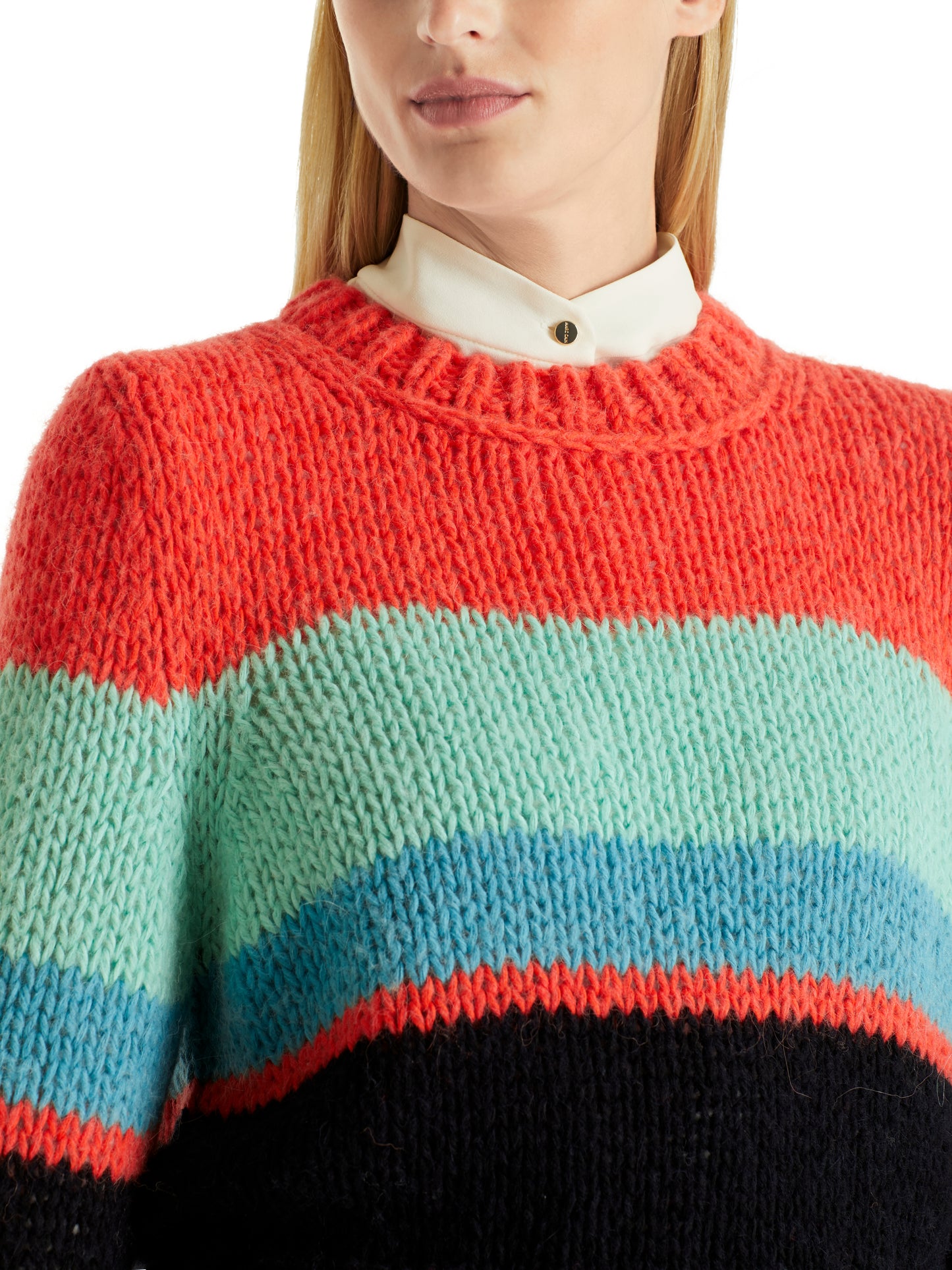VIBRANT COLOUR BLOCK KNIT