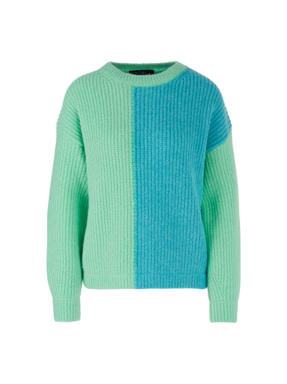 TONAL COLOUR BLOCK KNIT