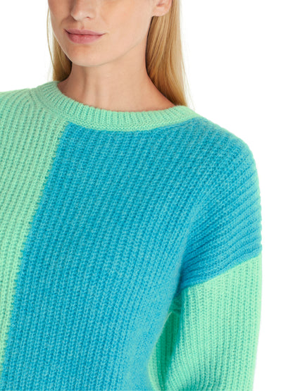 TONAL COLOUR BLOCK KNIT