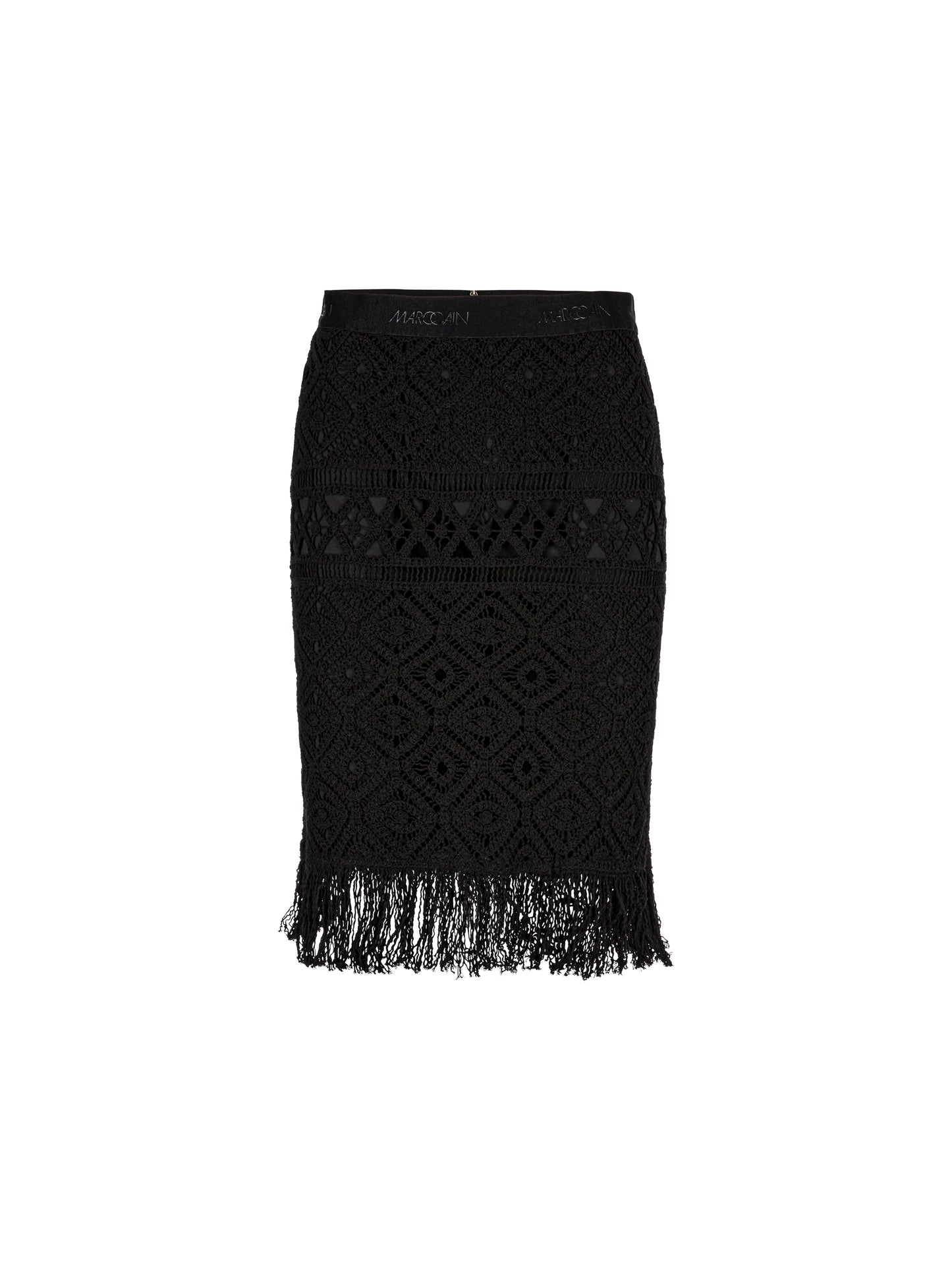 SKIRT MADE FROM CROCHET LACE