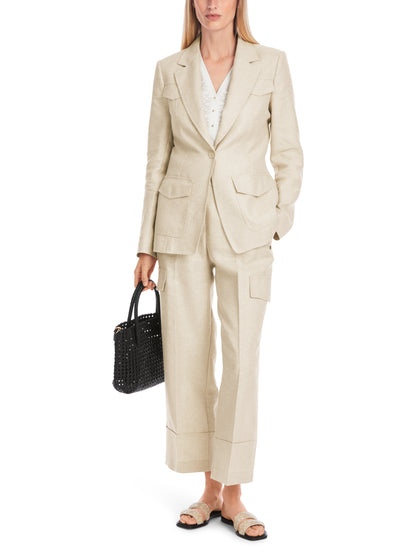 SLIM FIT BLAZER IN UTILITY STYLE