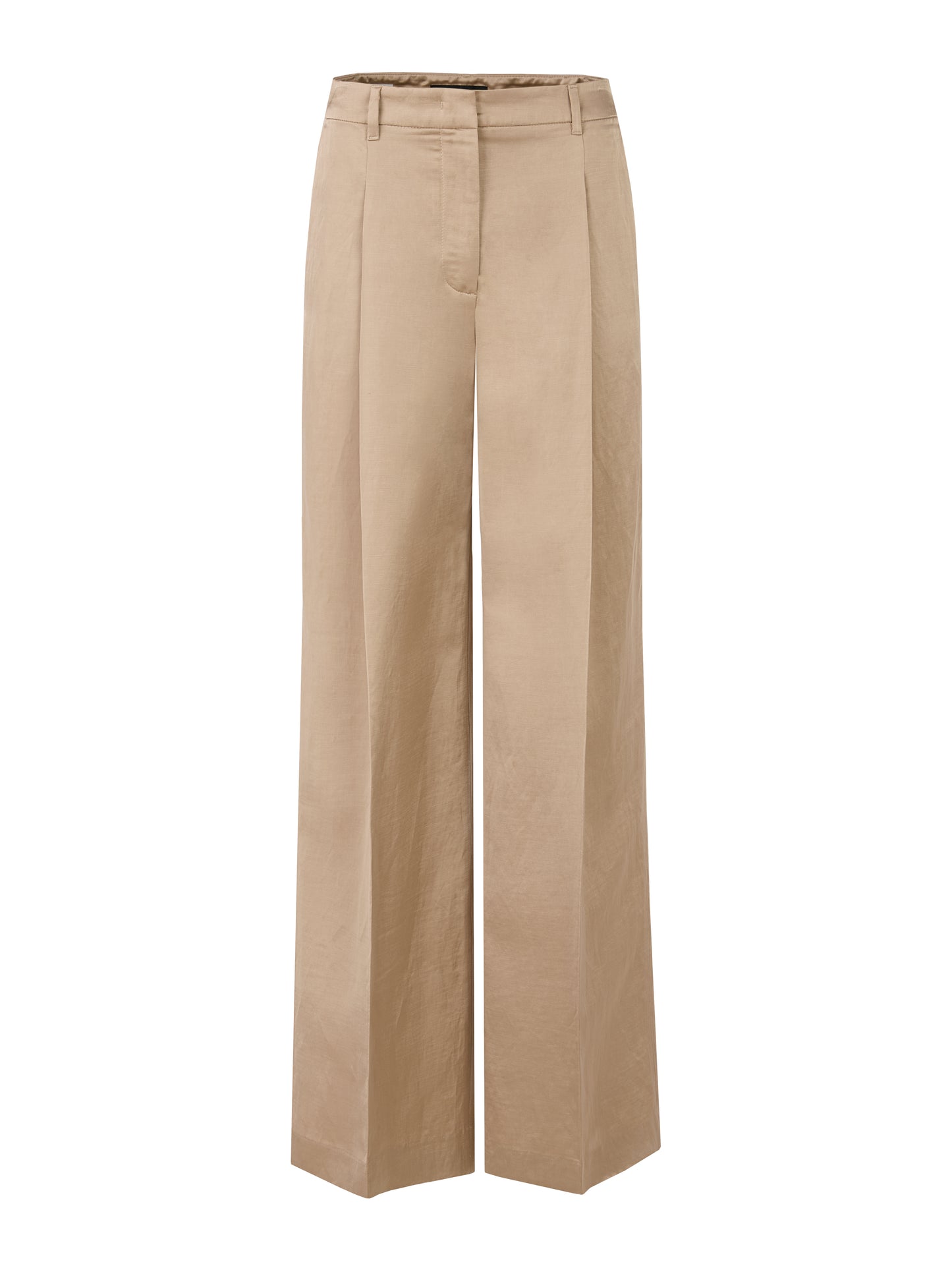 WICHITA WIDE PLEATED TROUSER SATIN