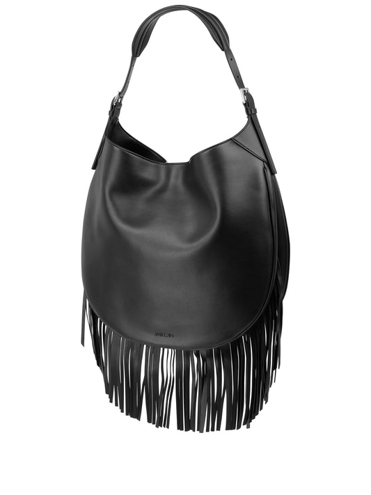 HOBO HANDBAG WITH FRINGING