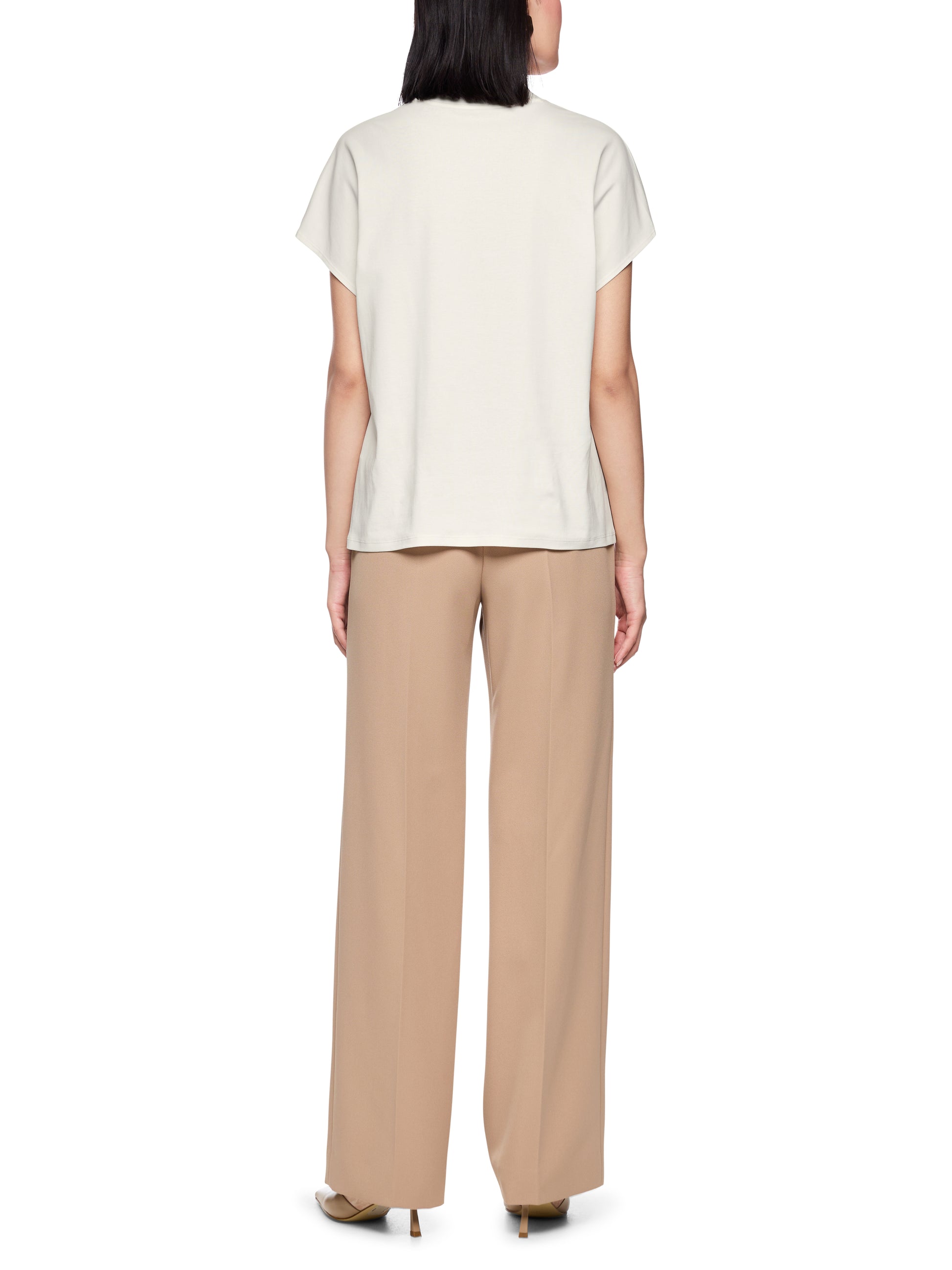 Short Sleeve T-Shirt W Diamonte by Marc Cain - view 4