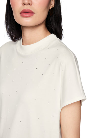 Short Sleeve T-Shirt W Diamonte by Marc Cain - view 5