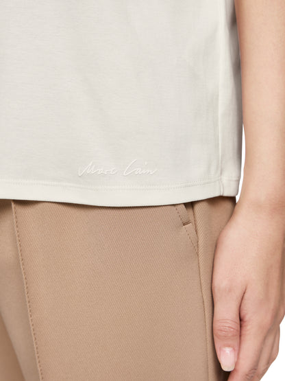 Short Sleeve T-Shirt W Diamonte by Marc Cain - view 6
