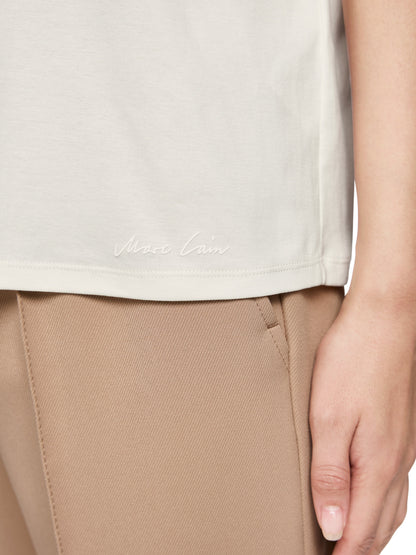 Short Sleeve T-Shirt W Diamonte by Marc Cain - view 8