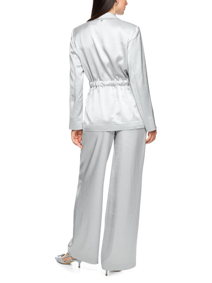 WRAP EVENING BLAZER IN MICROCHIP