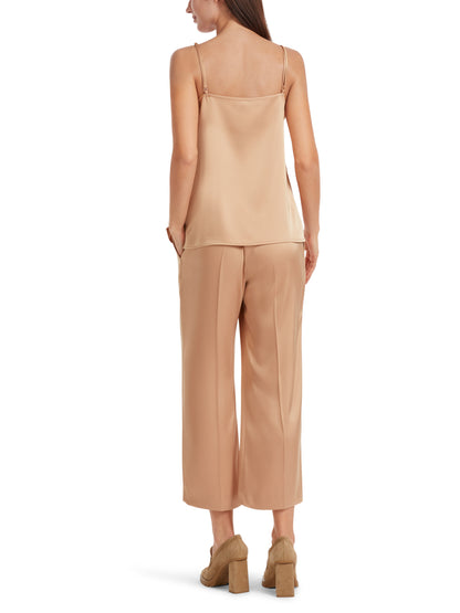 SILKY CAMI WITH MARC CAIN CHAIN ON STRAP