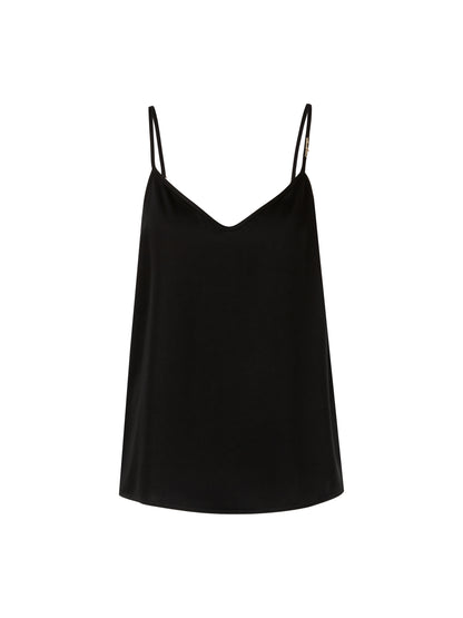SILKY CAMI WITH MARC CAIN CHAIN ON STRAP