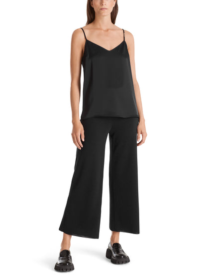 SILKY CAMI WITH MARC CAIN CHAIN ON STRAP