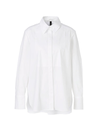 SHIRT W CONCEALED BUTTON PLACKET