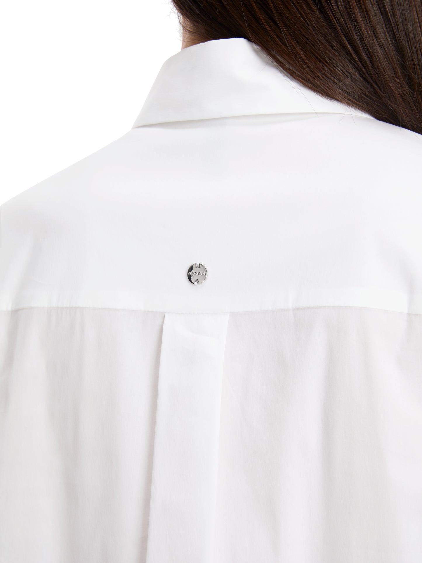 SHIRT W CONCEALED BUTTON PLACKET
