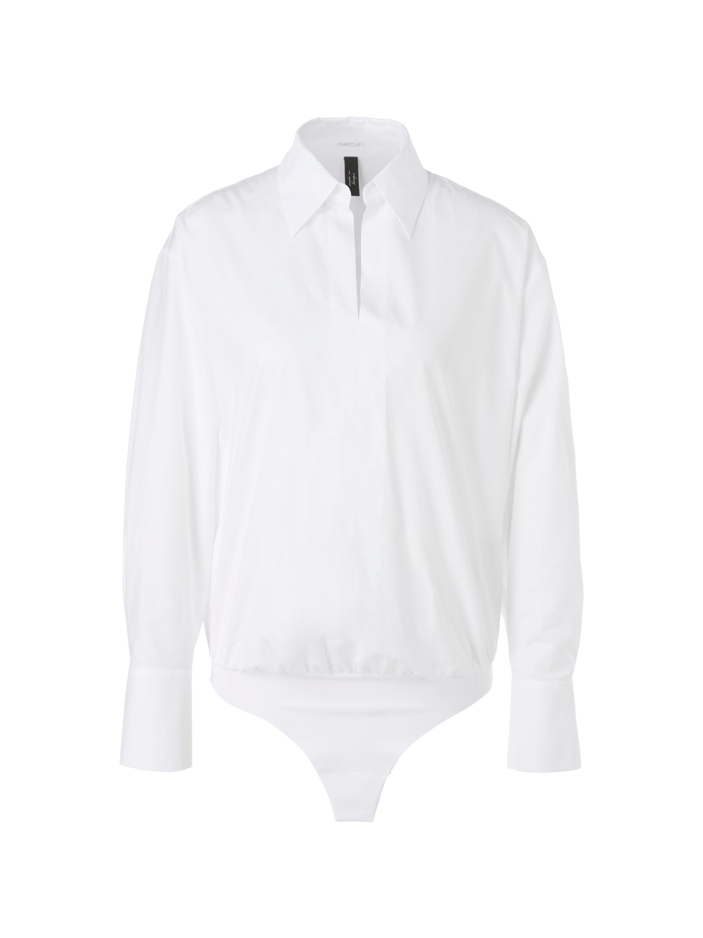 COTTON OVERSIZED BLOUSE IN BODY SUIT