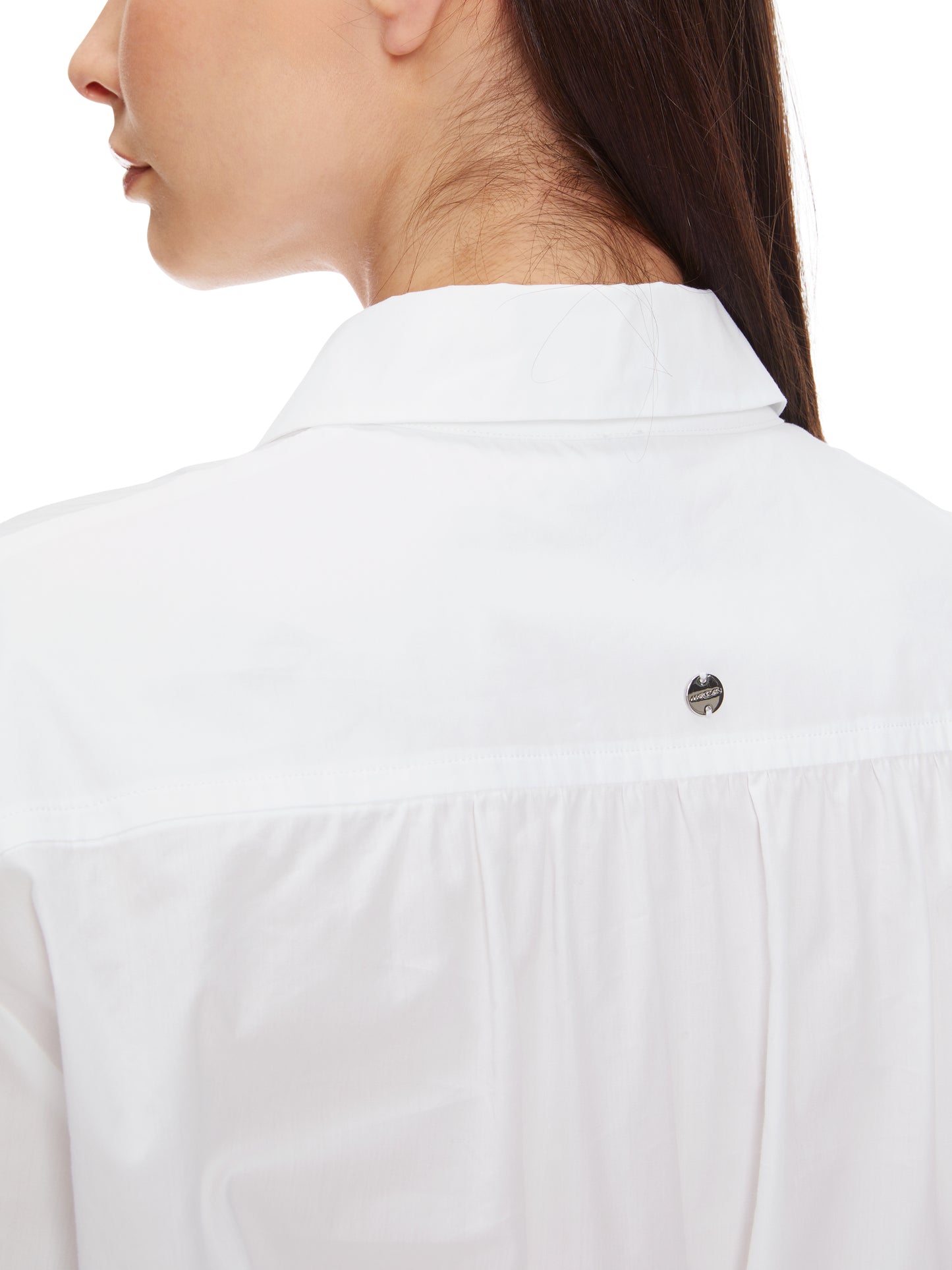 COTTON OVERSIZED BLOUSE IN BODY SUIT