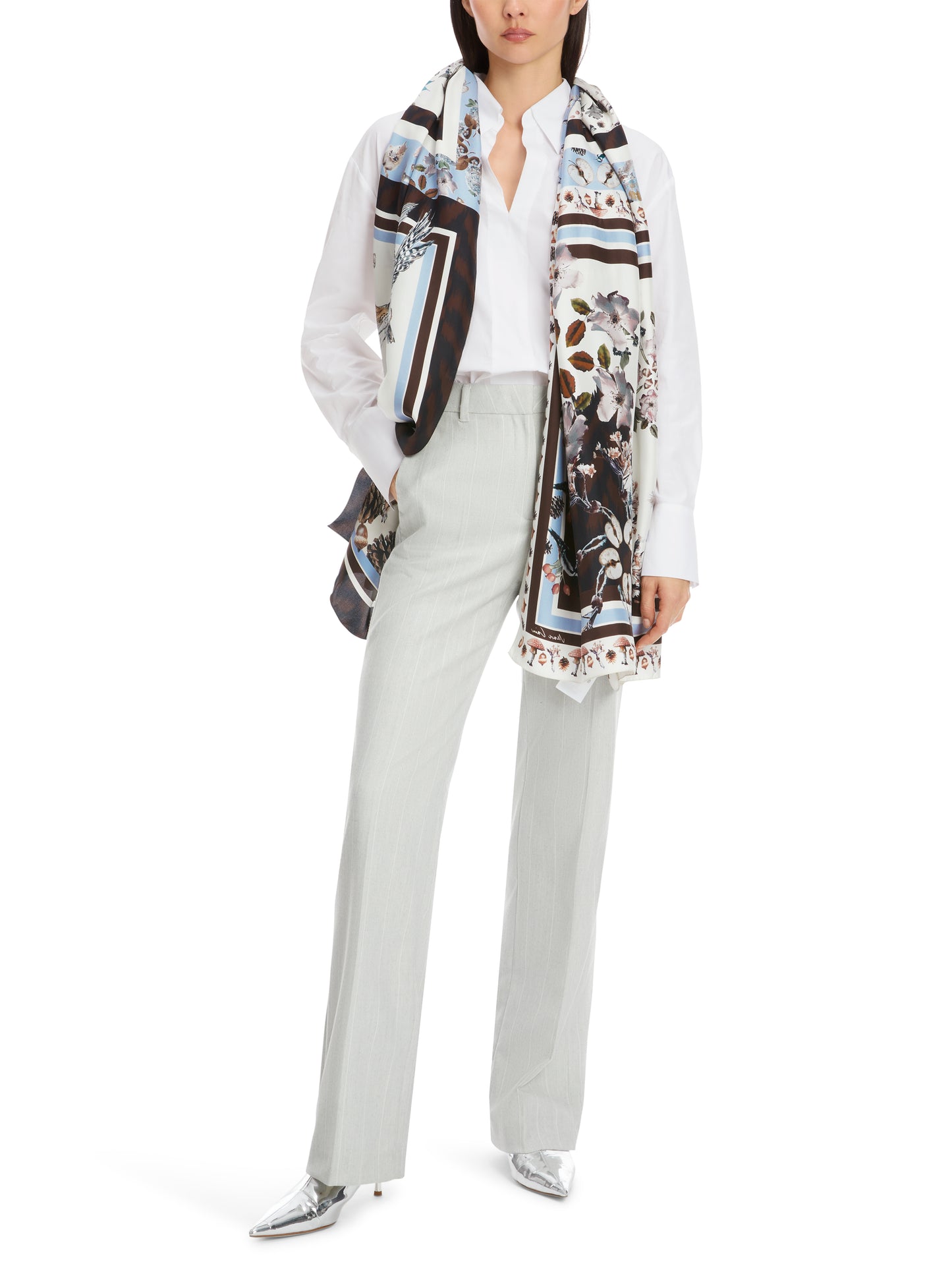 COTTON OVERSIZED BLOUSE IN BODY SUIT