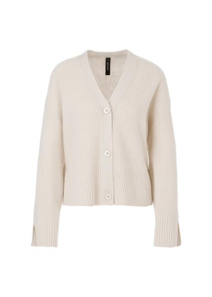 CASHMERE  BLEND V-NECK CARDIGAN