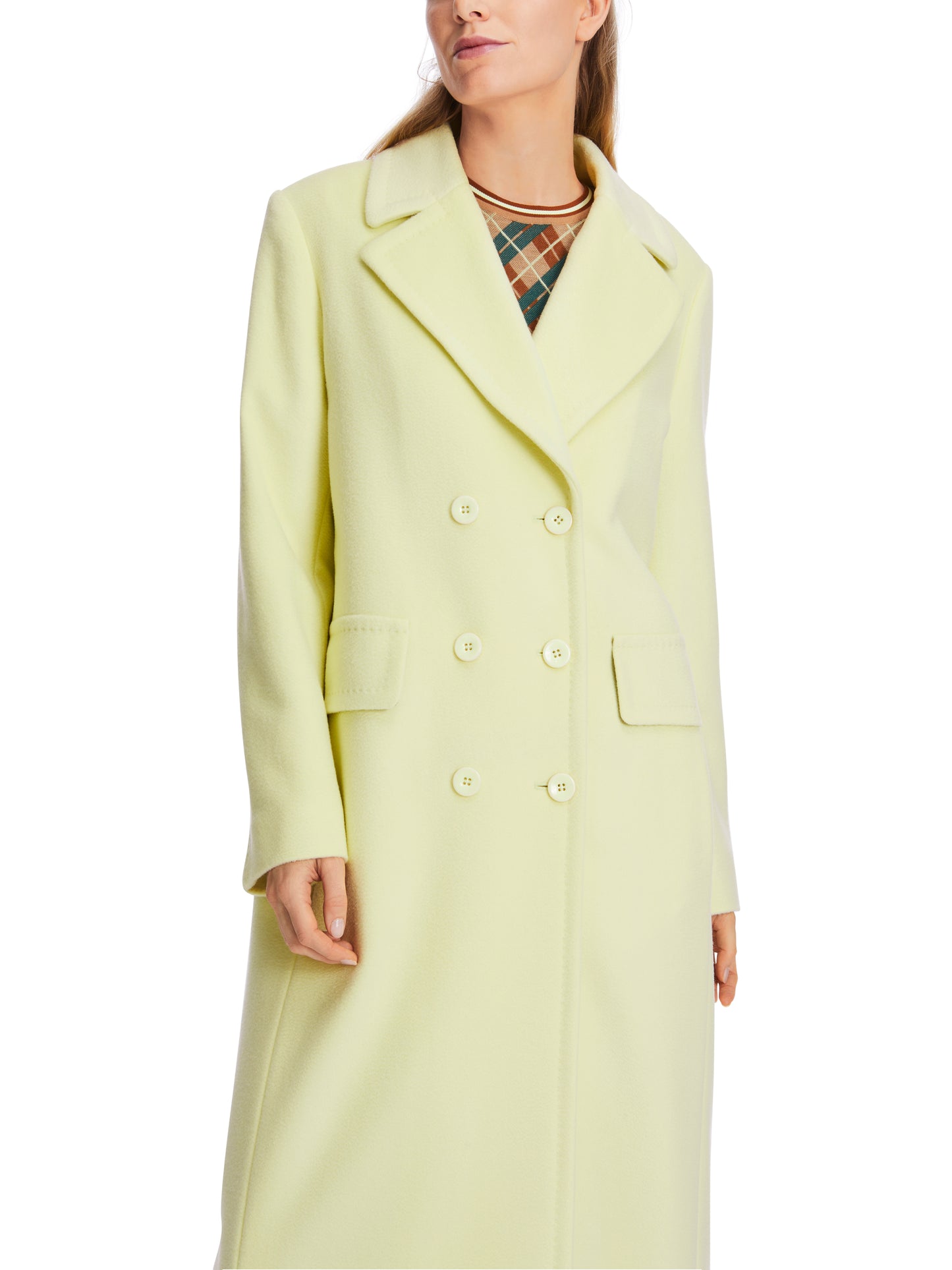 DOUBLE BREASTED MAXI COAT