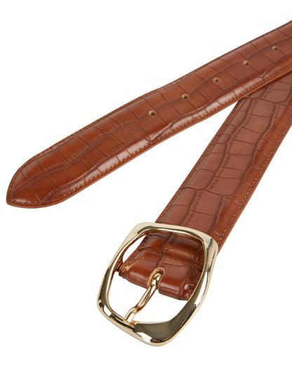 MOCK CROC BELT