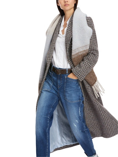 VINTAGE CHECK BLAZER STYLE COAT