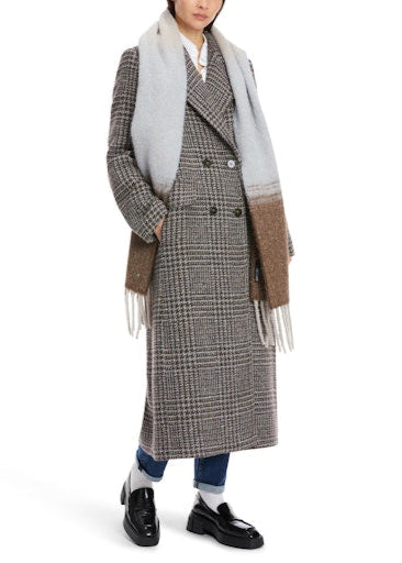 VINTAGE CHECK BLAZER STYLE COAT